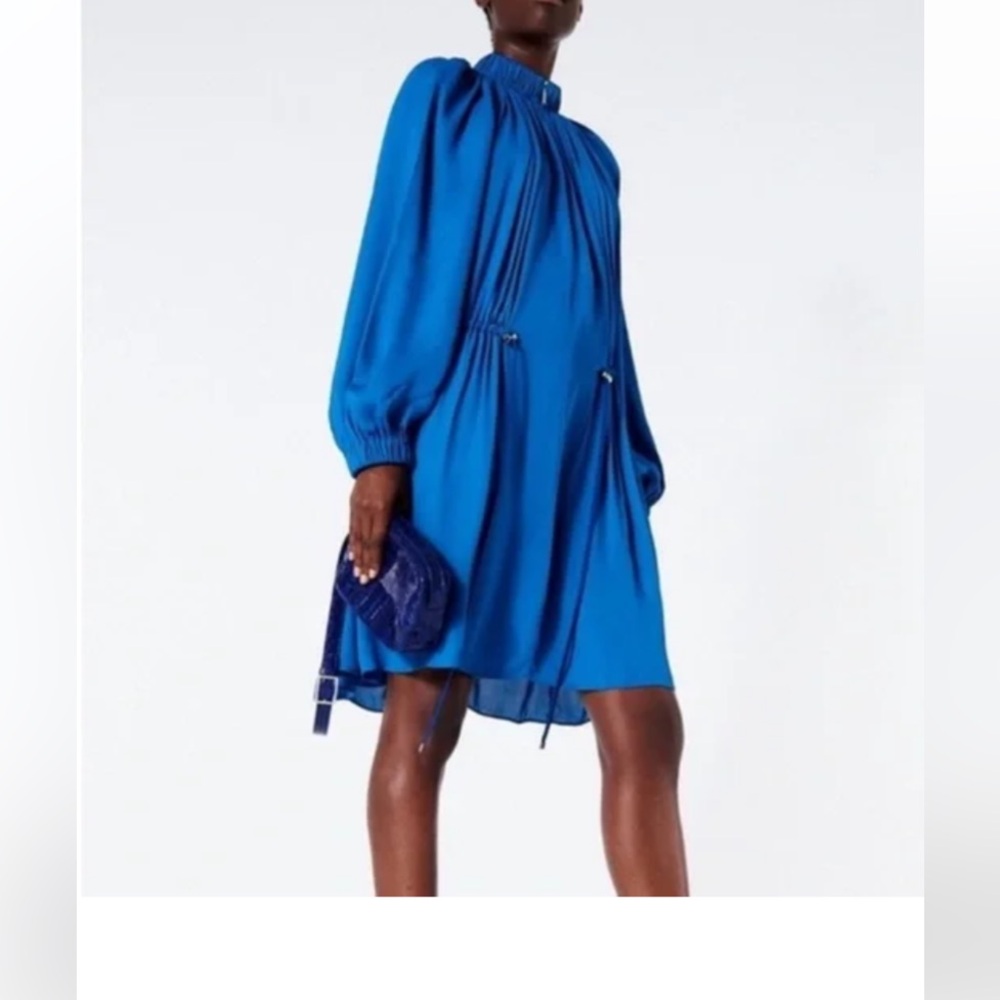 Tibi gathered waist dress